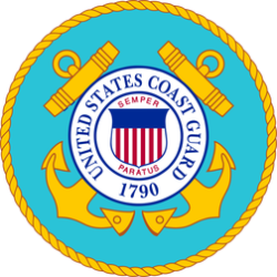United States Coast Guard official seal.